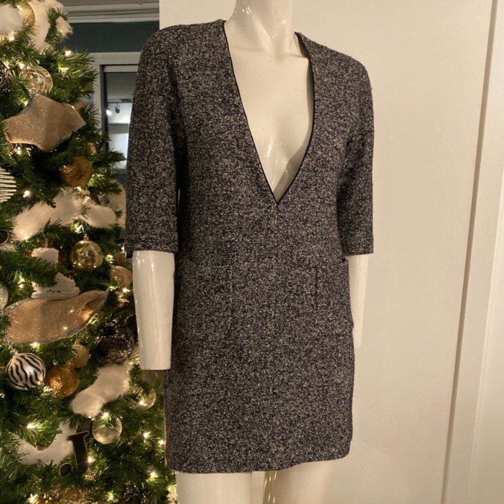 Sandro Paris Tweed Dress